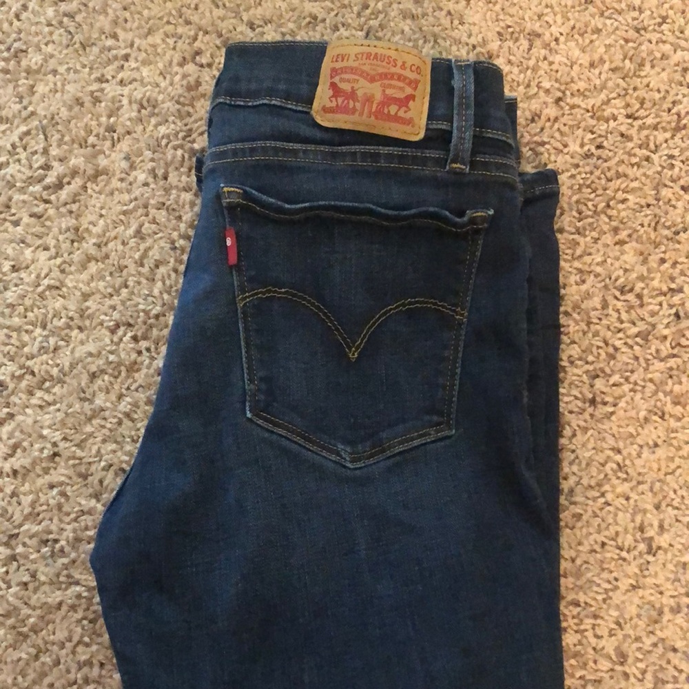 Levi super skinny jeans